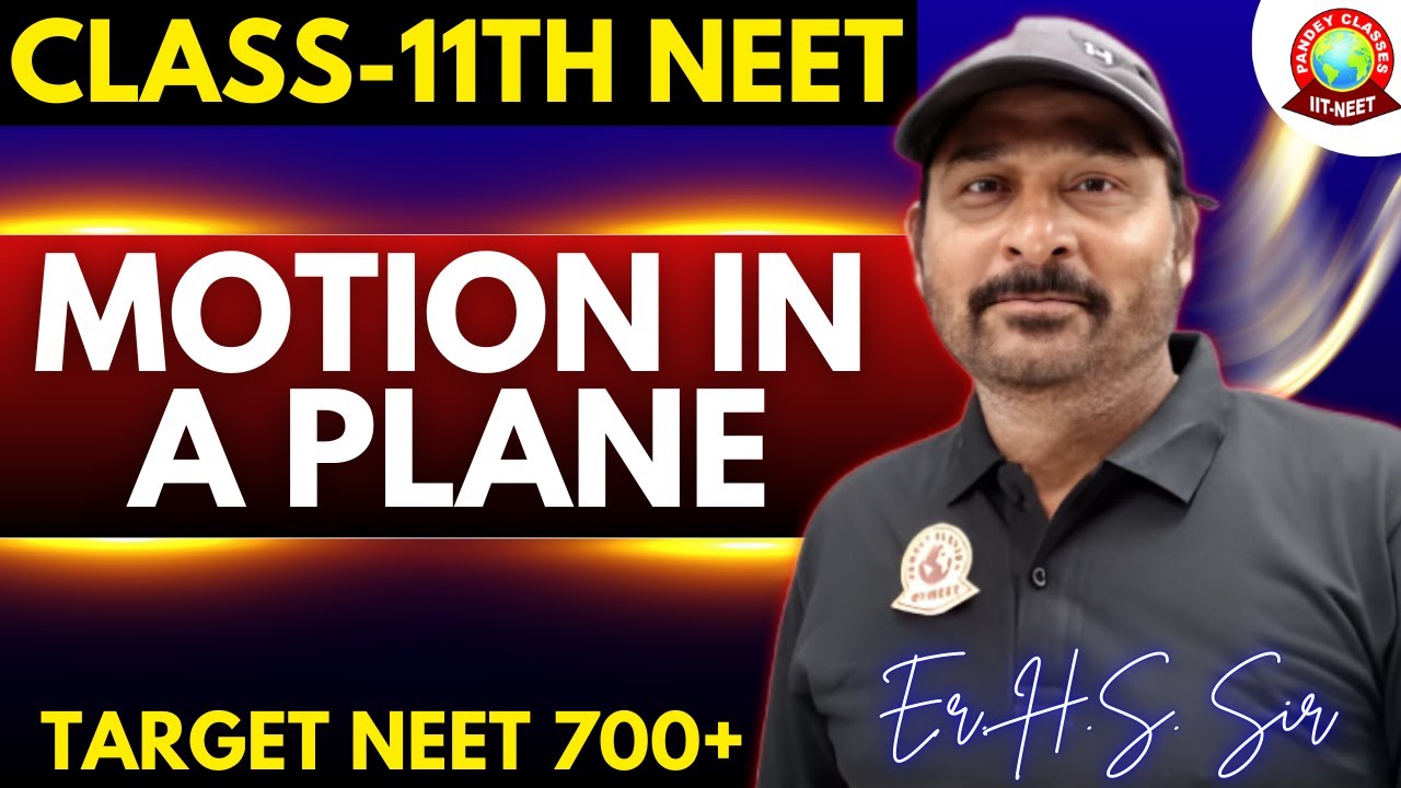 Motion in a Plane || Class 11 Physics | NEET 2026 Target | Complete ...