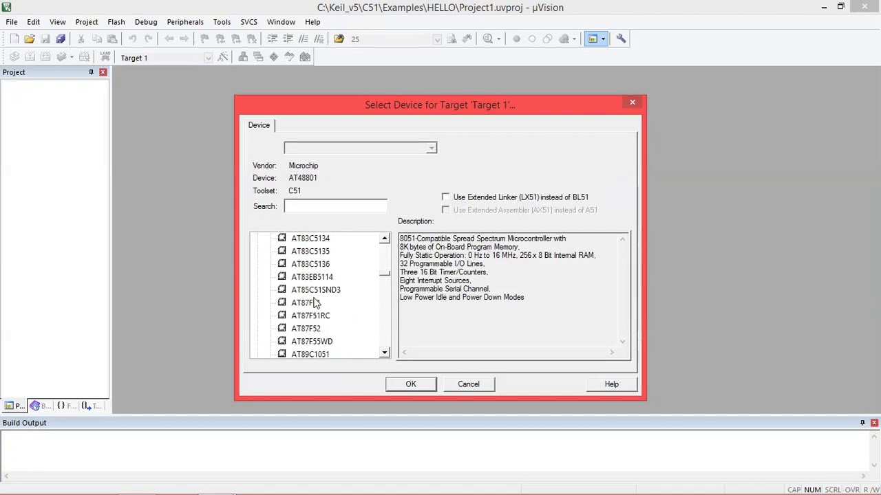 How to Create new Project In Keil Software - YouTube