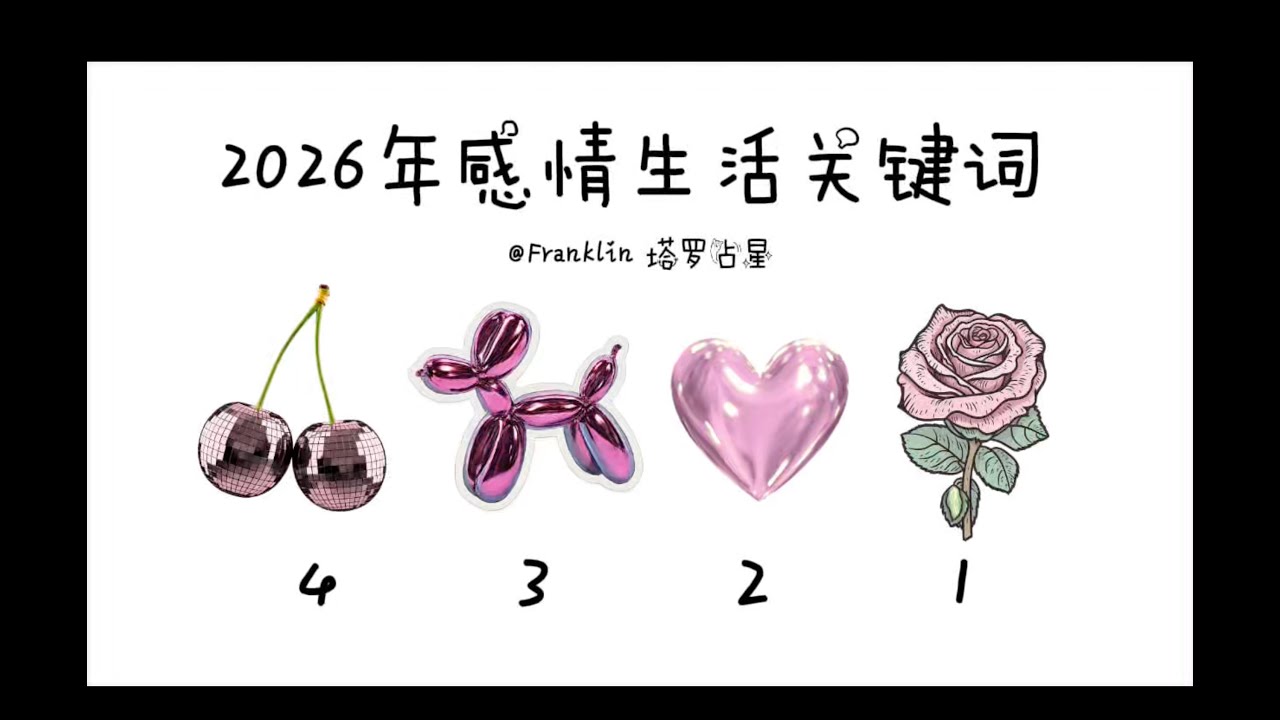 2026年感情生活关键词「有雷请慎入！！！」（TIMELESS）