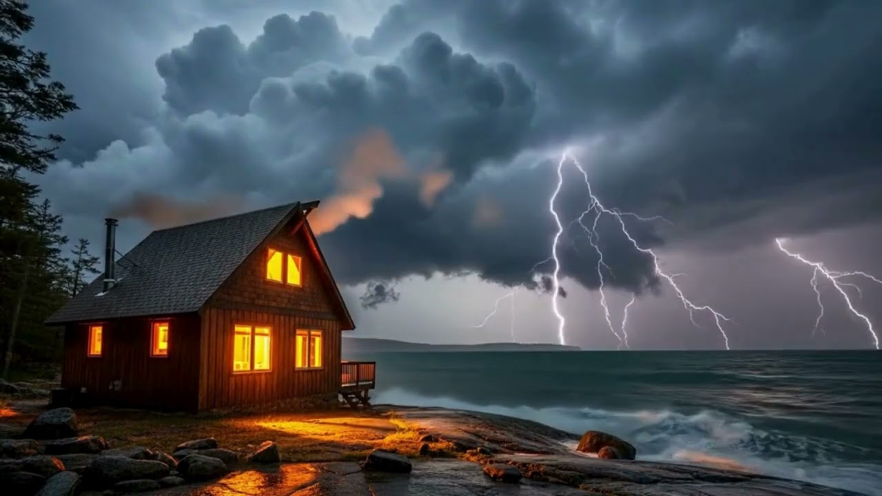 Where the Waves meet the Rain