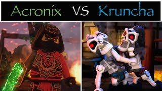 Ninjago Acronix VS Kruncha- Who Will Win? ROUND 1: VILLAINS
Vote!!!!!! Ninjago Acronix VS Kruncha- Who Will Win? ROUND 1: VILLAINS
