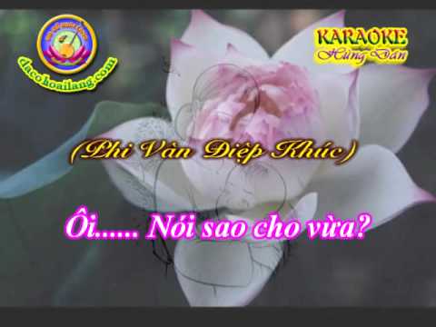 Karaoke - Que Huong Tinh Me (Lien khuc Ly & Ban van CL) - HD (new)
