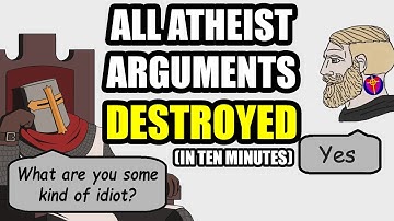 ALL Atheist Arguments DESTROYED In Ten Minutes (Redeemed Zoomer)
