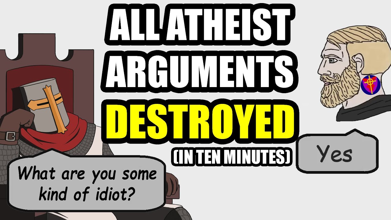 ALL Atheist Arguments DESTROYED In Ten Minutes (Redeemed Zoomer)