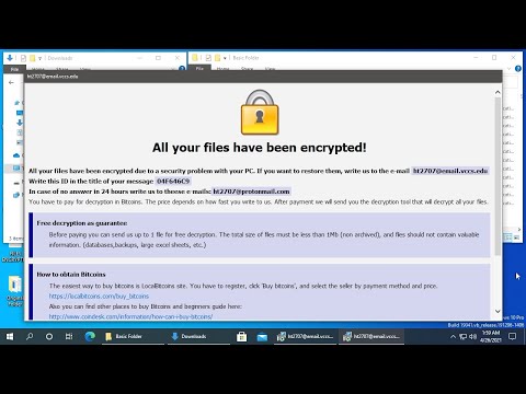 AppCheck Anti-Ransomware : CrySis Ransomware (.id-{Random}.[[email protected]].com) Block Video