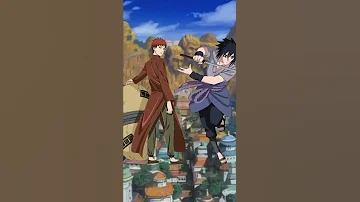 Gaara Vs Sasuke Power Comparison Naruto Kakashi Minato Shorts Anime Fight 