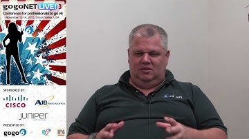 Interview with Owen DeLong at gogoNET LIVE! 3 IPv6 Conference