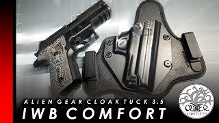 IWB Comfort & CCW Carry Quality | Alien Gear Cloak Tuck Holster 3.5 | Concealed, Secure, Breathable