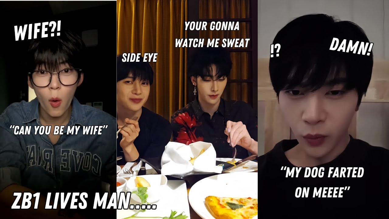 ZB1 live stream moments I cant believe actually exist...(2025)