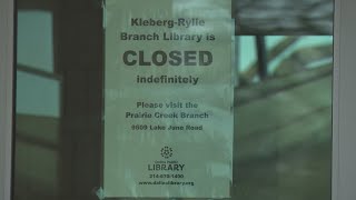 Southeast Dallas library closes indefinitely due to water damage following frigid temperatures