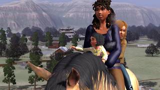 goodbye winter, hello spring 🌱 current household | the sims 3
