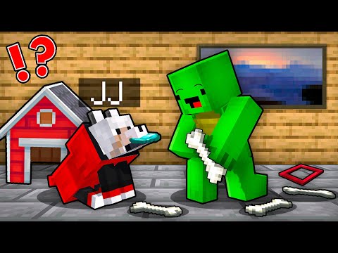 Mikey TURNED JJ Into DOG in Minecraft (Maizen)