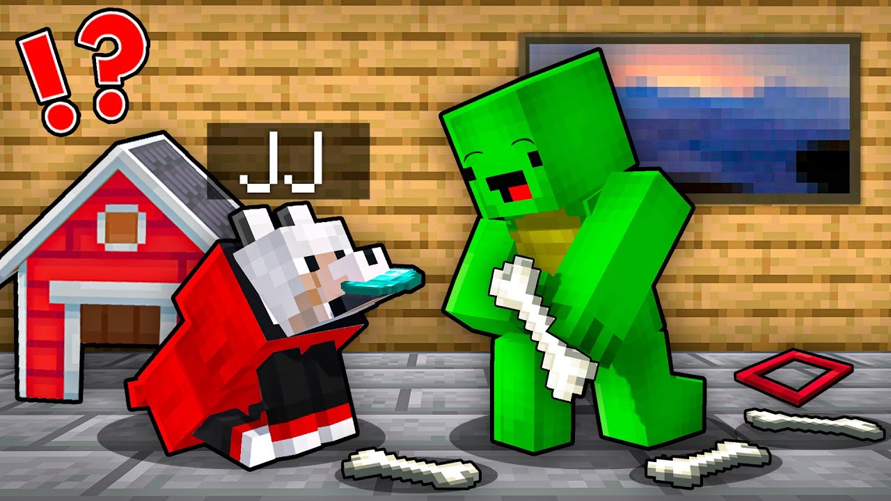 Mikey TURNED JJ Into DOG in Minecraft (Maizen)