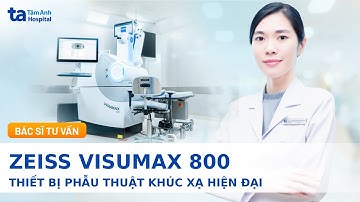 Zeiss VISUMAX 800: Thiết bị phẫu thuật khúc xạ hiện đại | BVĐK Tâm Anh