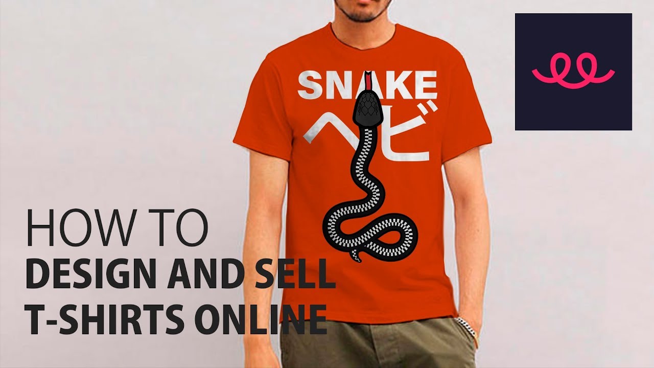 How to design  t  shirts  and sell  them online  teespring 