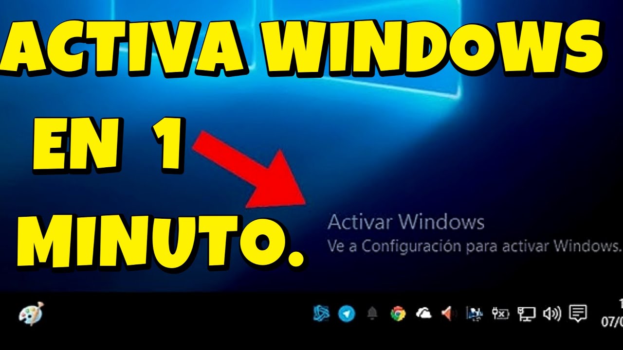Activar Windows en 1 minuto | Estado de licencia explicado
