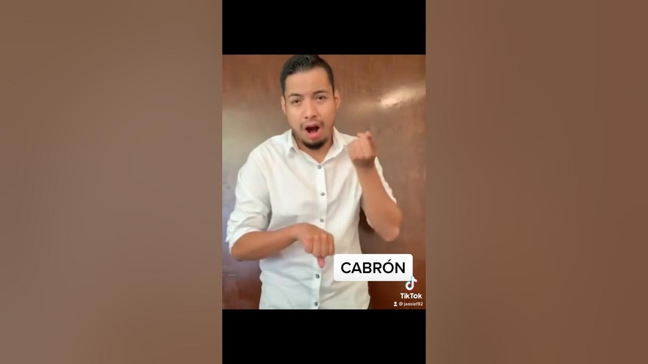 Groserías vocabulario en lengua de señas mexicana YouTube Groserías vocabulario en lengua de señas mexicana YouTube