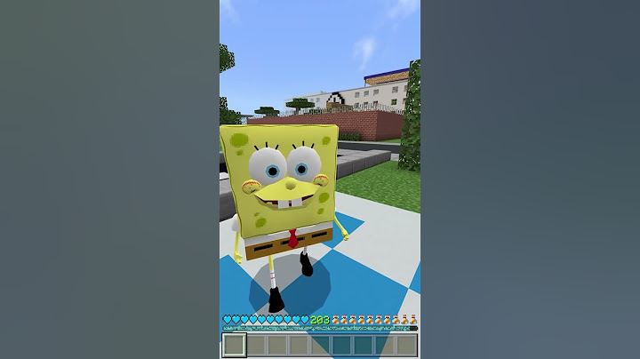 ماين كرافت لكن سبونج بوب صار معضل😨 #ماين_كرافت #minecraft