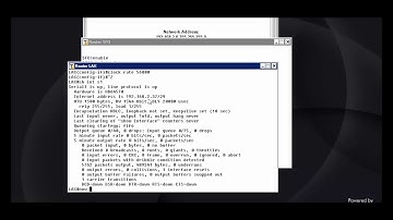 CISCO Network CCNA-4.5.1 - Router configuration - back to back router - exploring clock rate