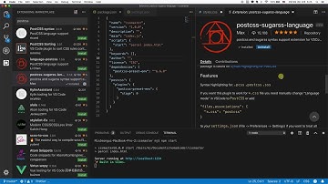 How to install PostCSS VSCode extension