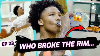 “I’m About To Hit 3 Mil!” Did Mikey Williams BREAK THE RIM!? BATTLES Team After Trey INJURY 😱