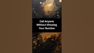 Call Anyone Without Showing Your Number 🔥📲 #android  #smartphone #tech