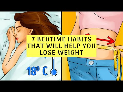 7 Bedtime Habits That Can Help You Lose Weight While Sleeping