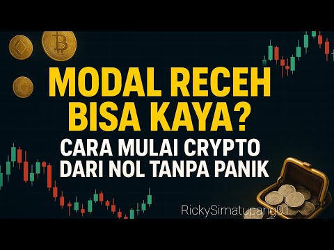 Part 92 : 🎙️ “Modal Receh Bisa Kaya?! Cara Mulai Crypto dari Nol Tanpa Panik”