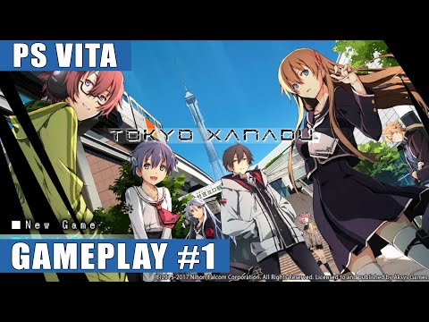 Tokyo Xanadu English PS Vita Gameplay #1 (Prologue, Chapter 1: The Eclipse)