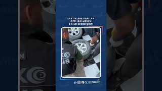 Lastiklere Yapılan Özel Bölmeden 8 Kilo 266 Gram Eroin Çıktı