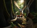Snake attacks on birds bady | snake vs birds #funny #ai #viral #usa #randoms #europe