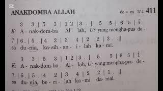 Puji Syukur 411 Anak Domba Allah bersama umat Paroki Termin KAM