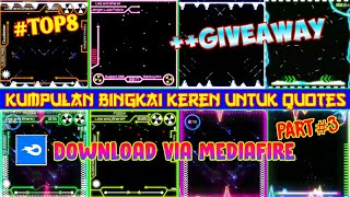 Kumpulan Mentahan Bingkai Keren yang Cocok untuk Quotes || GIVEAWAY || Download Media Fire || Part#3