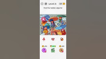 #Shorts Brain Dom Game Challenge 2022 | level 21 | Find the hidden object!
