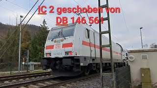 #IC 2 geschoben von #DB 146 561 Richtung Koblenz #trainspotting
