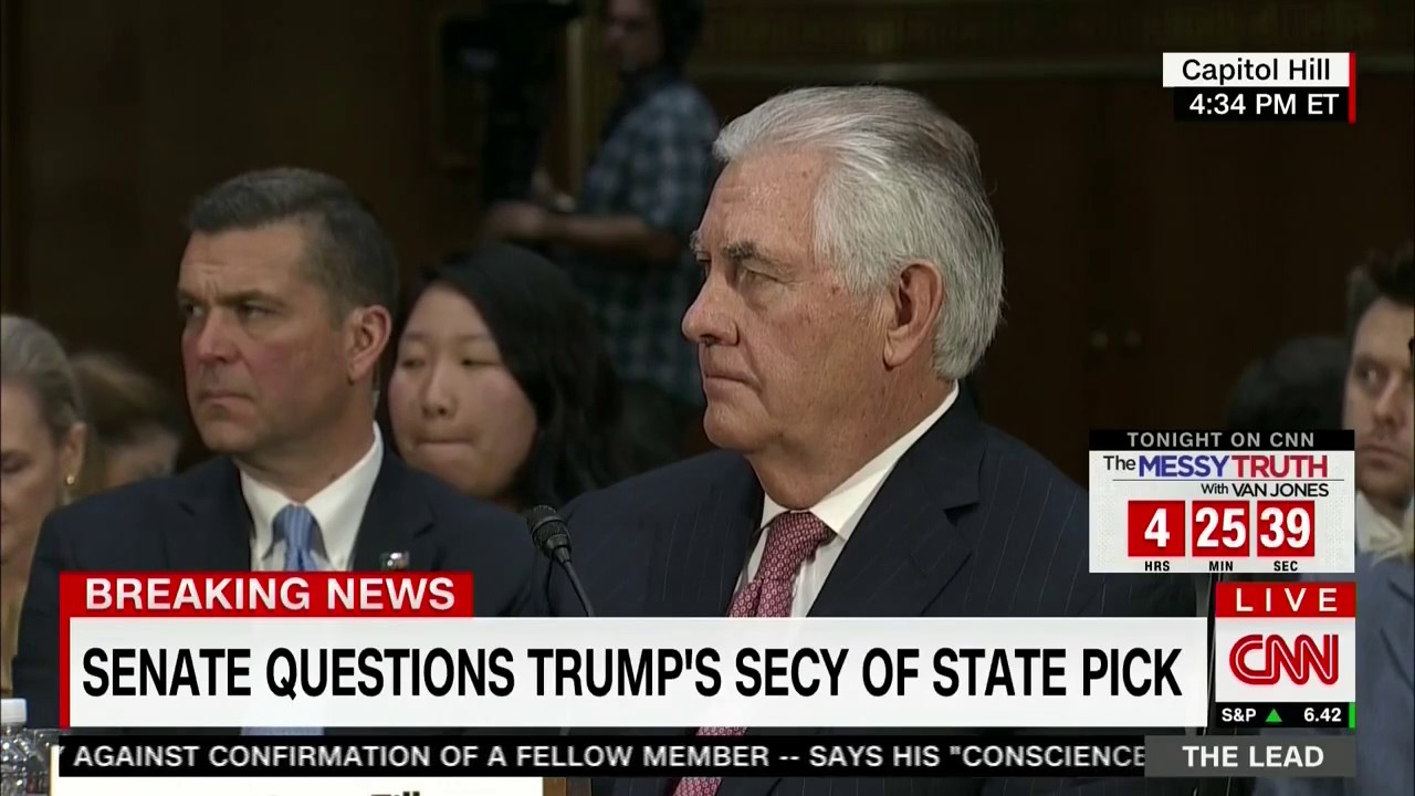 Booker To Tillerson: “I Expect That… You Will Be Confirmed And I Look Forward To Working With You”