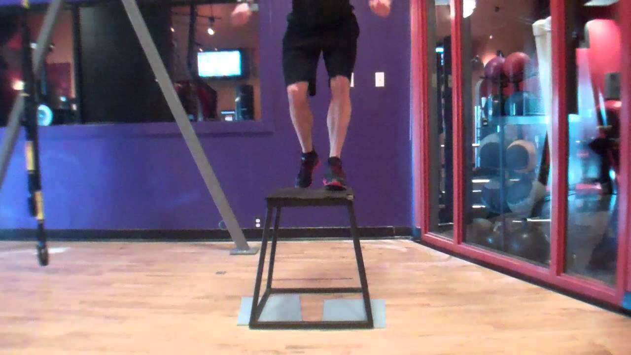 60 second box jumps - YouTube