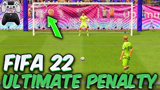 HOW TO SCORE *EVERY* PENALTY ULTIMATE TUTORIAL - #FIFA22 ULTIMATE TEAM
