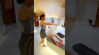 Turkish Bath Experience 🧖‍♀️ #Istanbul #turkey🇹🇷 #spa #hamam #wellness #luxury
