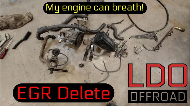 EGR Delete - De-smog - Land Cruiser 3FE