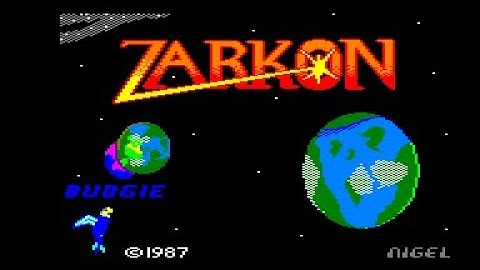 Zarkon Review for the Amstrad CPC by John Gage