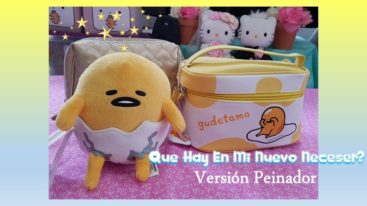 Que Hay En Mi Neceser ? Versión Peinador #Gudetama #KawaiiMakeup #Miniso -  YouTube