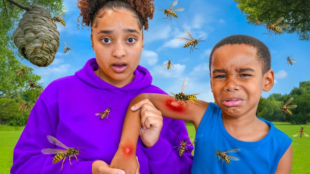 RICO WAS ATTACKED BY A KILLER WASP !! 💔