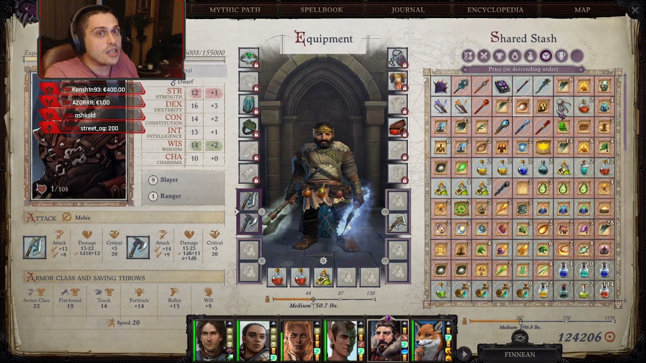 Pathfinder WotR Ancient Sarkorian Ghost Hard Difficulty Ruins of