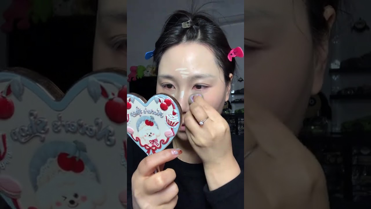 沉浸式化妆#沉浸式化妆 #普通人化妆 #方圆脸妆容 #日常妆 #早八妆容