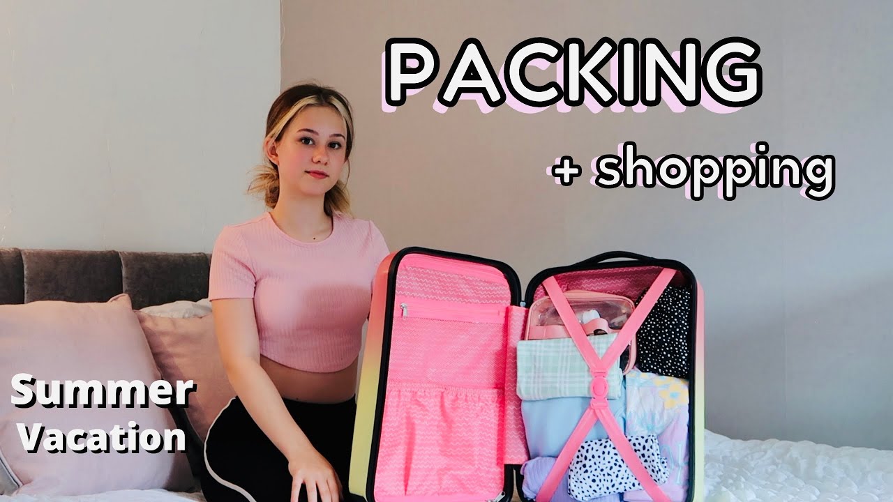 Packing + Shopping For Summer Vacation