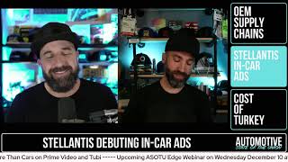 OEMs Rethink Supply Chains, Stellantis In-Car Ads, Cost of Thanksgiving