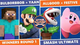 Cavalier Clash 7: Winners Round 1 - Allgood + Festive Vs. Bulborbbob + Yaan SSBU