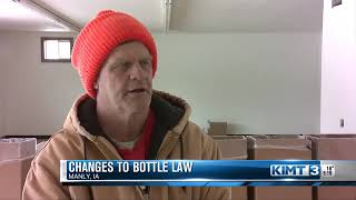 Iowa Senate considers measure to change state's can redemption law