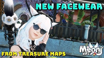 FFXIV: New Facewear From Treasure Maps - 7.1